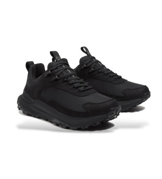 Timberland Motion Access - Baskets  lacets en cuir impermable - noir