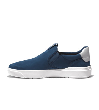 Timberland Zapatillas de piel de caa baja con cordones Motion Access azul