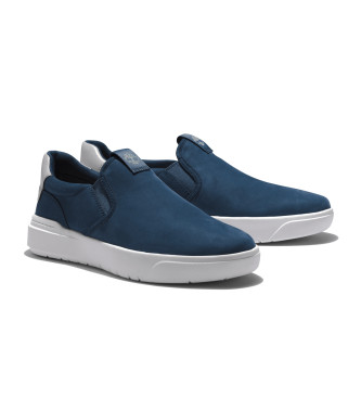 Timberland Zapatillas de piel de caa baja con cordones Motion Access azul