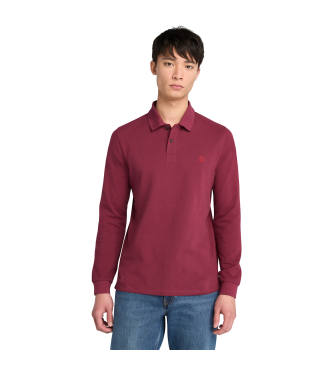 Timberland Millers River burgundy polo shirt