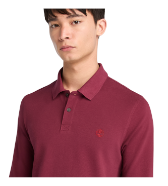 Timberland Millers River burgundy polo shirt