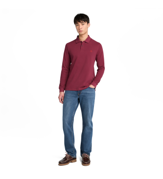 Timberland Millers River burgundy polo shirt