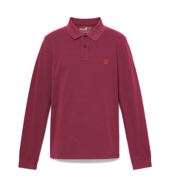 Timberland Millers River burgundy polo shirt