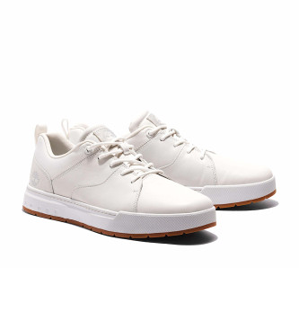 Timberland Maple Grove bele usnjene nizke športne copate z vezalkami