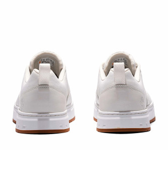 Timberland Maple Grove bele usnjene nizke športne copate z vezalkami