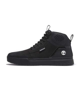 Timberland Maple Grove usnjene športne copate črne barve