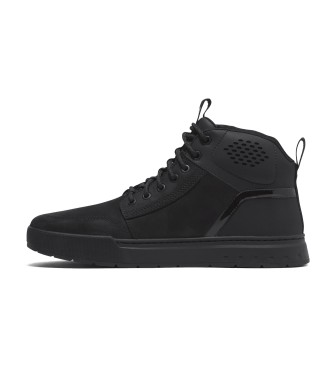 Timberland Maple Grove usnjene športne copate črne barve