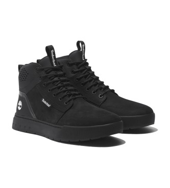 Timberland Maple Grove usnjene športne copate črne barve