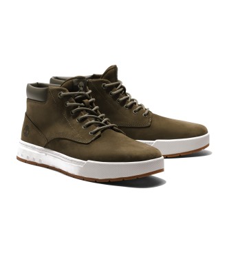 Timberland Maple Grove grnne ldersko med snrebnd midt p lggen