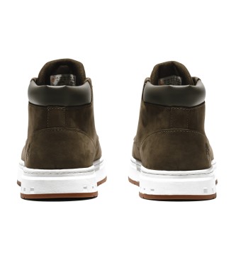 Timberland Maple Grove grnne ldersko med snrebnd midt p lggen