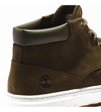 Timberland Maple Grove grnne ldersko med snrebnd midt p lggen