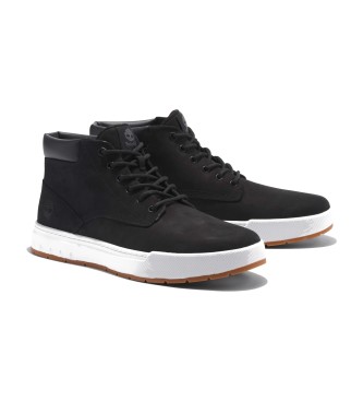 Timberland Maple Grove snrning mid-top lderskor svart