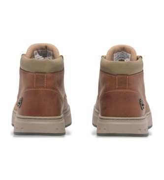 Timberland Maple Grove Mid brązowe skórzane buty