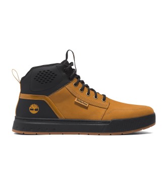 Timberland Maple Grove gula snrkldda mid-top lderskor