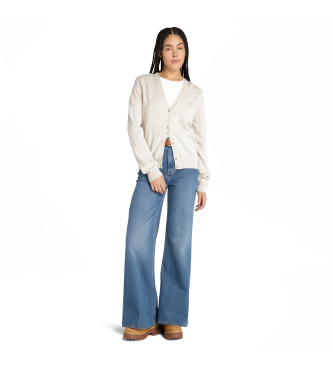 Timberland Cardigan en mrinos beige