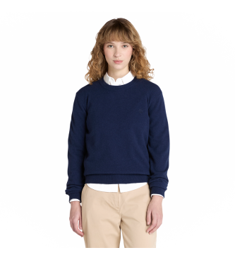 Timberland Merino marinebl trje