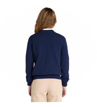 Timberland Merino marinebl trje