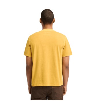 Timberland T-shirt  poche poitrine Merrymack River jaune