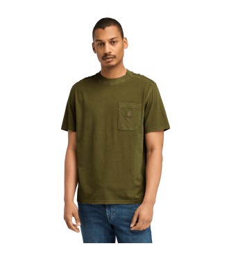 Timberland T-shirt  poche poitrine Merrymack River vert