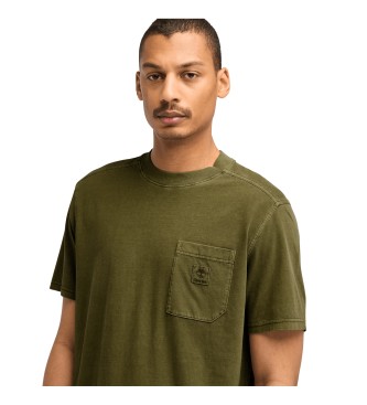 Timberland T-shirt  poche poitrine Merrymack River vert