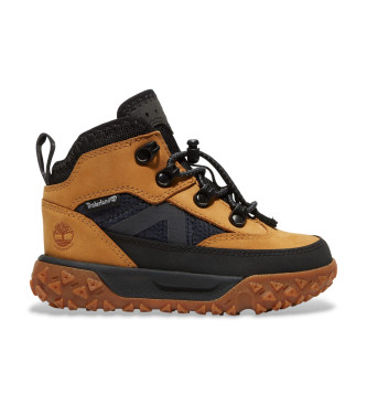 Timberland GreenStride Motion 6 bruin leren enkellaarsjes