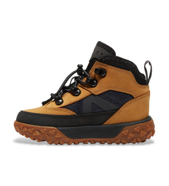 Timberland GreenStride Motion 6 bruin leren enkellaarsjes