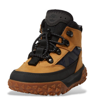 Timberland GreenStride Motion 6 bruin leren enkellaarsjes