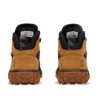 Timberland GreenStride Motion 6 bruin leren enkellaarsjes