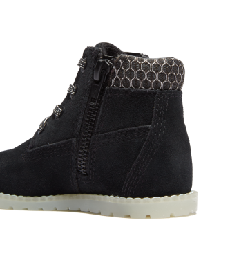Timberland Skórzane sneakersy Mid Lace Up w kolorze czarnym