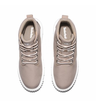 Timberland Greyfield taupe mellemlange stvler med snrebnd