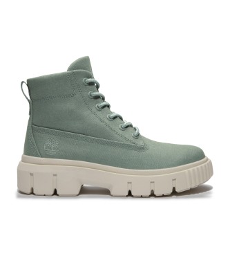 Timberland Greyfield green lace-up boots