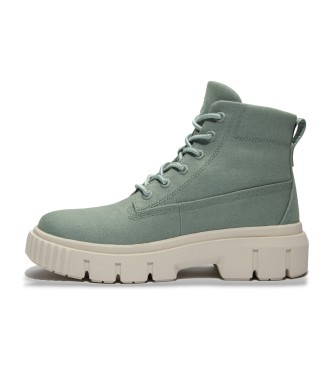 Timberland Greyfield green lace-up boots