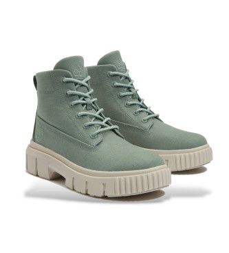 Timberland Greyfield green lace-up boots