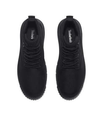 Timberland Botas de cano mdio com atacadores Greyfield preto