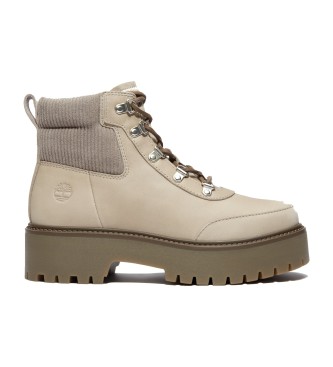 Timberland Stone Street plateaustvler i beige lder