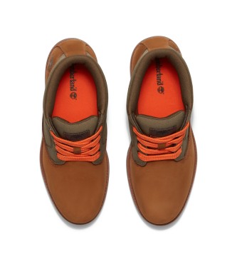 Timberland Bruine Chukka Premium middenkalfs leren veterlaarzen