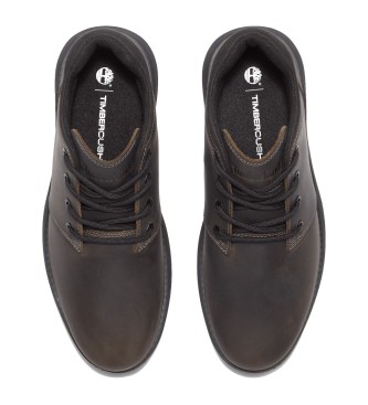 Timberland Stivali Hudson Road Mid Lace Up Chukka in pelle marrone
