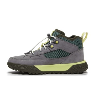 Timberland GreenStride Motion 6 grau mid-top Schnrschuhe aus Leder