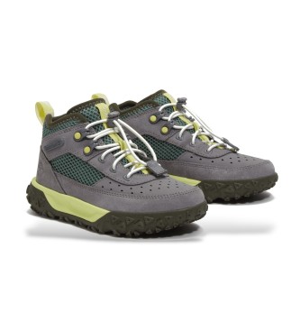 Timberland GreenStride Motion 6 grau mid-top Schnrschuhe aus Leder