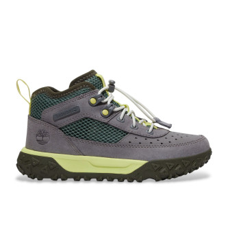 Timberland GreenStride Motion Graue Schnrsenkel-Turnschuhe aus Leder