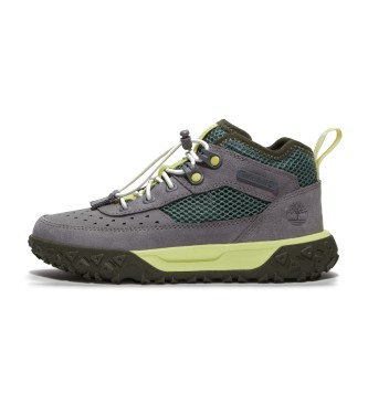 Timberland GreenStride Motion Graue Schnrsenkel-Turnschuhe aus Leder