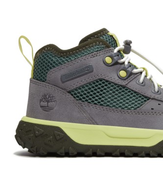 Timberland GreenStride Motion Graue Schnrsenkel-Turnschuhe aus Leder