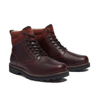 Timberland Britton Road vodoodporni usnjeni škornji bordo barve