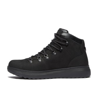 Timberland Stivali Chukka in pelle impermeabili neri Hudson Road