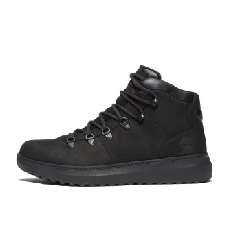 Timberland Stivali Chukka in pelle impermeabili neri Hudson Road