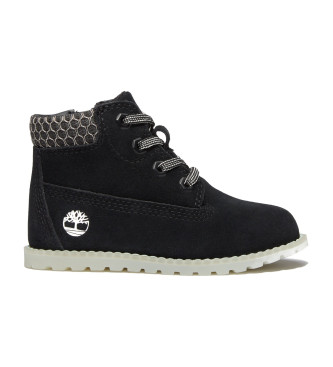 Timberland Skórzane sneakersy Mid Lace Up w kolorze czarnym