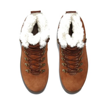Timberland Botas de couro Euro Hiker castanhas