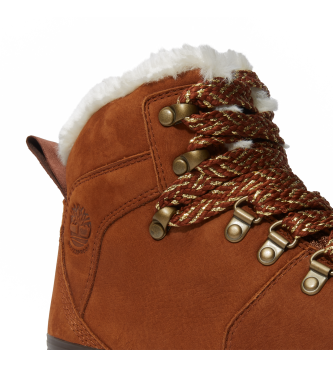 Timberland Botas de couro Euro Hiker castanhas