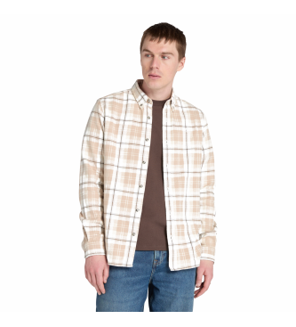 Timberland Camicia di flanella a quadri beige