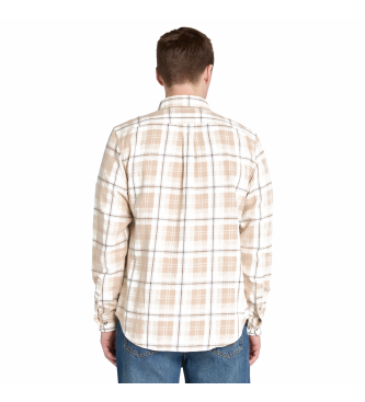 Timberland Camicia di flanella a quadri beige